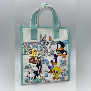 Vintage 90’s Baby Looney Tunes Lovables Diaper Bag Bugs Bunny Daffy Duck Tweety